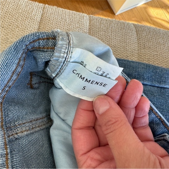 Commense Light Blue High-Rise Wide Leg Jeans - Picture 3 of 9